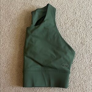 Calia Green Mesh Sports Bra Size Medium NWOT